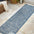 Tela Bohemian Textured Weave Floral Indoor/Outdoor Runner Rug