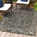 Charleston Vintage Filigree Textured Weav Indoor/Outdoor Area Rug