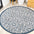 Madrid Vintage Filigree Textured Weave Indoor/Outdoor Round Area Rug