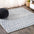 Ourika Moroccan Geometric Textured Indoor/Outdoor Square Area Rug