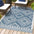 Marokko Diamond Tribal Medallion Indoor/Outdoor Area Rug