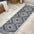 Marokko Diamond Tribal Medallion Indoor/Outdoor Runner Rug