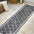 Derya Tribal Diamond Trellis Indoor/Outdoor Runner Rug