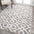 Astrid Retro Trellis High-Low Area Rug