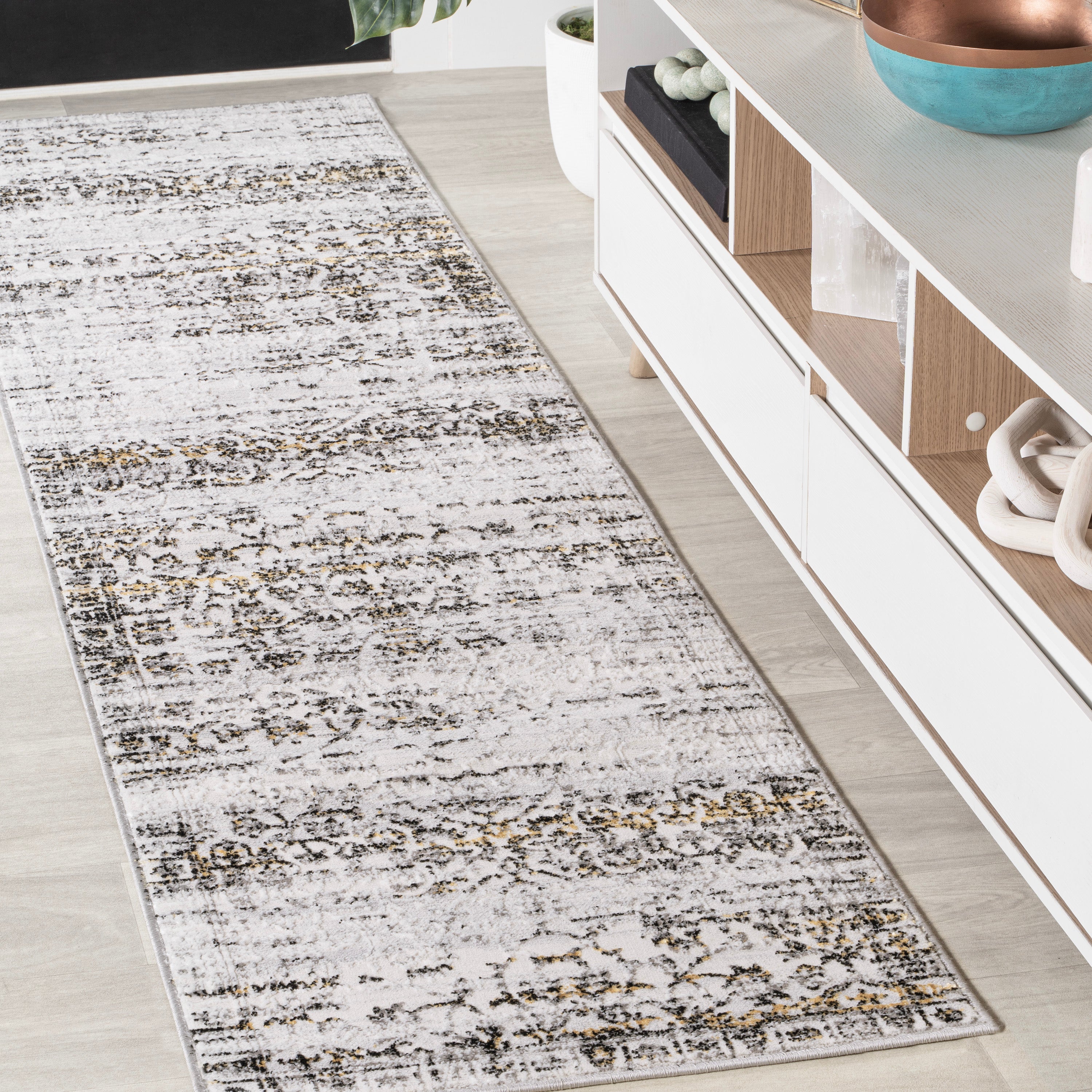 Tidal Modern Strie' Runner Rug