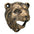 Growling lion cast iron bottle opener