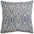 Damask Print 100% Cotton Poly Filled Decorative Throw Pillow