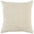 Solid Woven 100% Cotton Poly Filled Decorative Throw Pillow