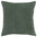 Solid Woven 100% Cotton Poly Filled Decorative Throw Pillow