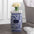 Floral Chinoiserie Ceramice Square Garden Stool