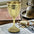 The King's Royal Chalice Embossed Brass Goblet: Each