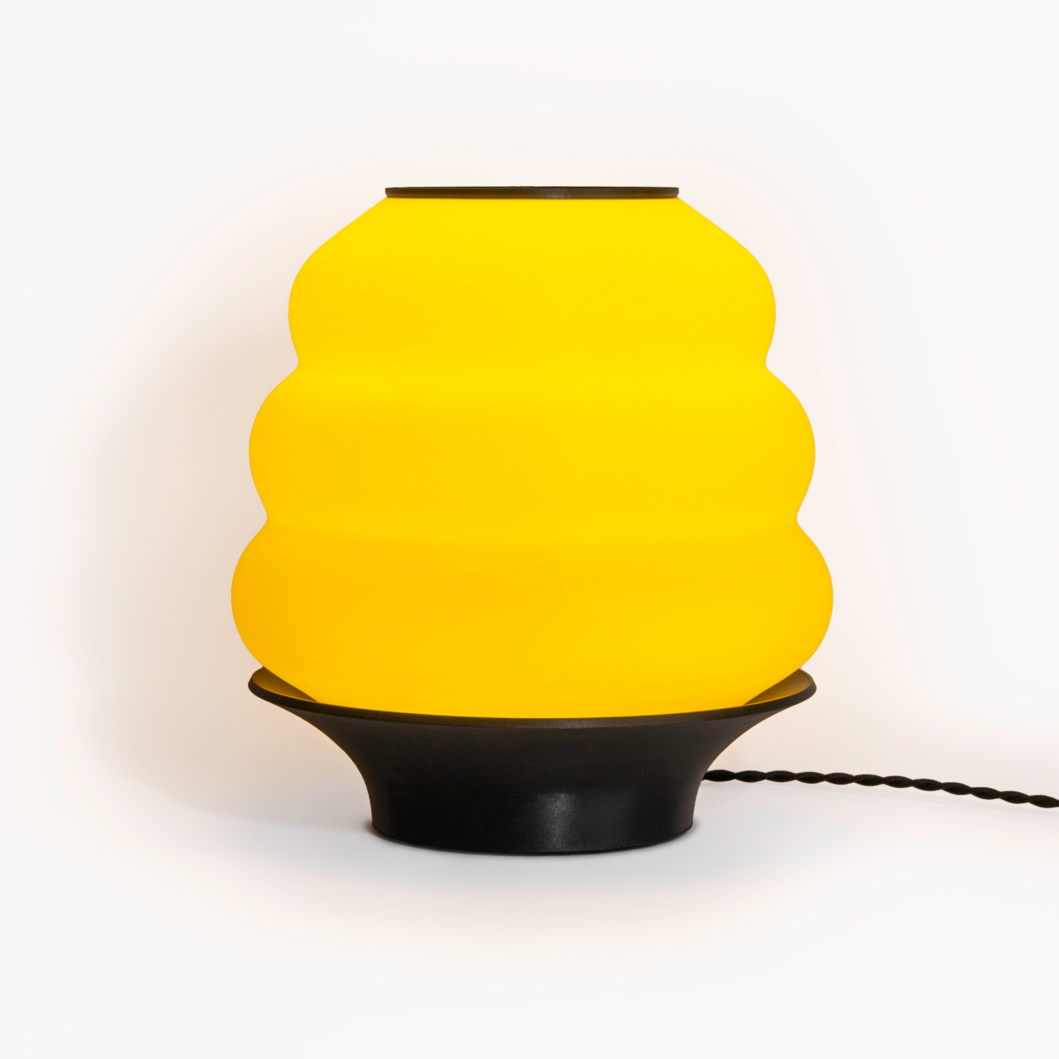 Honey Minimalist Classic Plant-Based PLA 3D Printed Dimmable LED Table Lamp