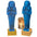 Egyptian Ushabti Grave God Statue: Set of Two