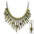 Glamorous Gal Art Deco Necklace and Earrings Ensemble