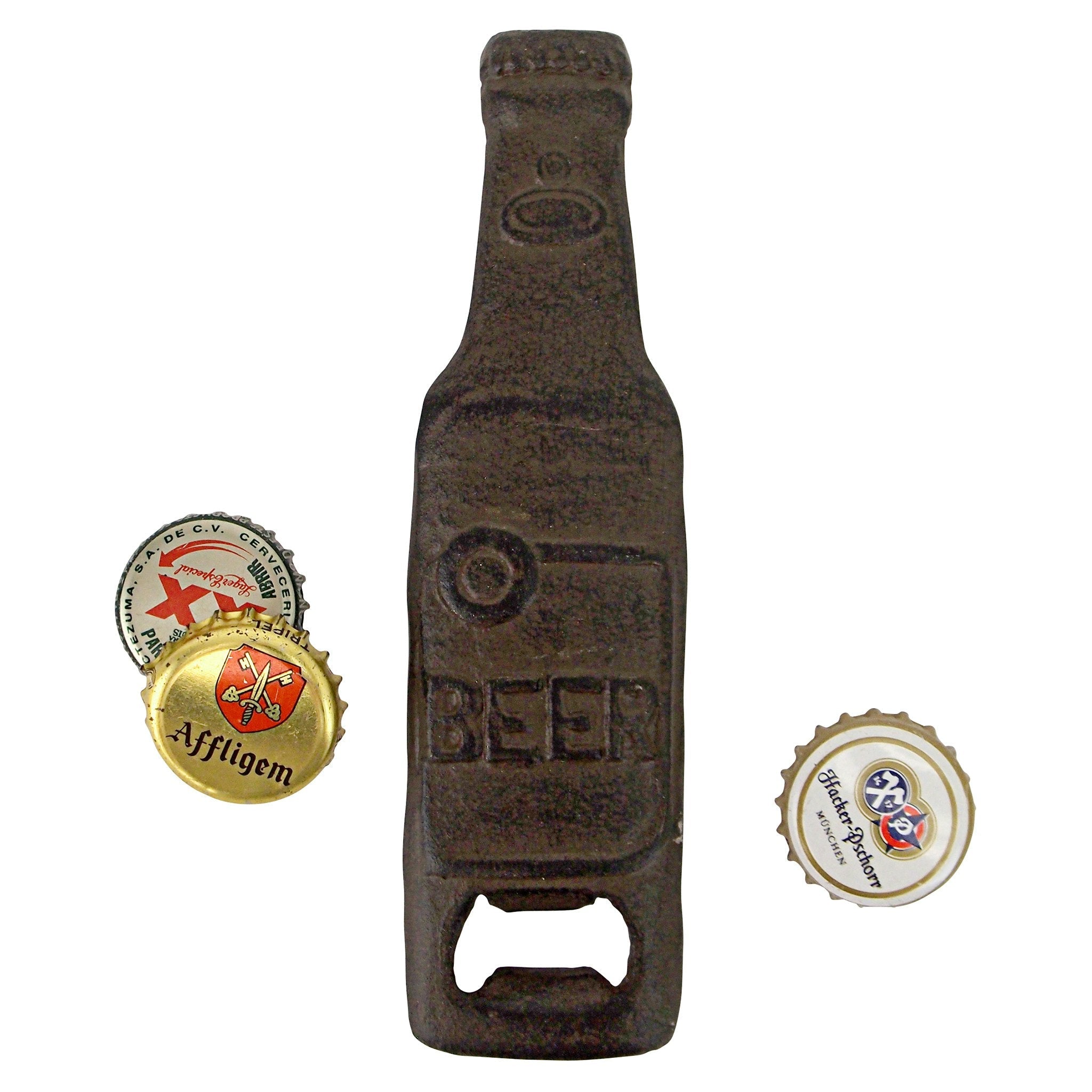 A Cold Bottle of Beer Cast Iron Bottle Opener - Tuesday Morning - Kitchen Tools