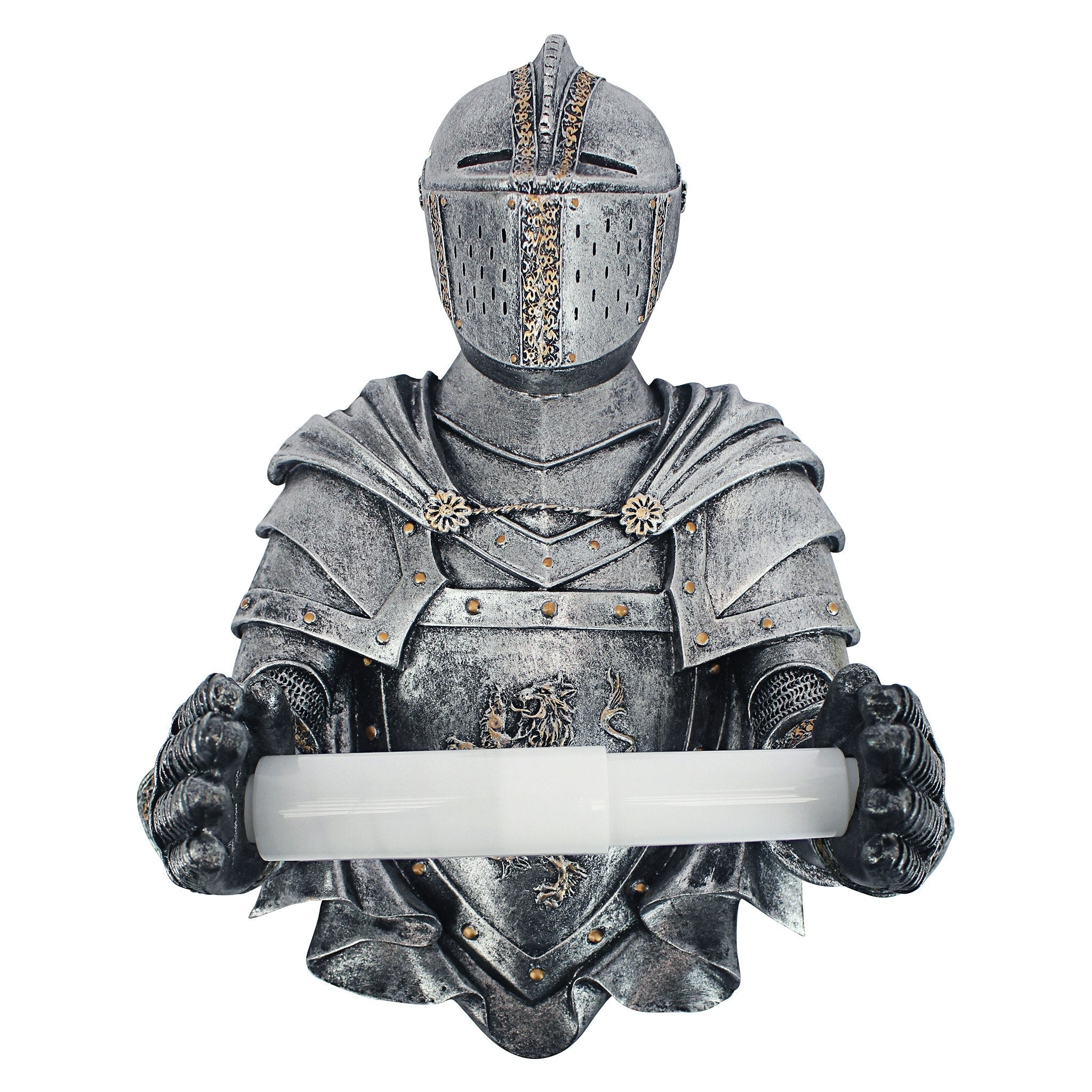 A Knight to Remember Gothic Bath Tissue Holder - Tuesday Morning - Tissue Box Covers