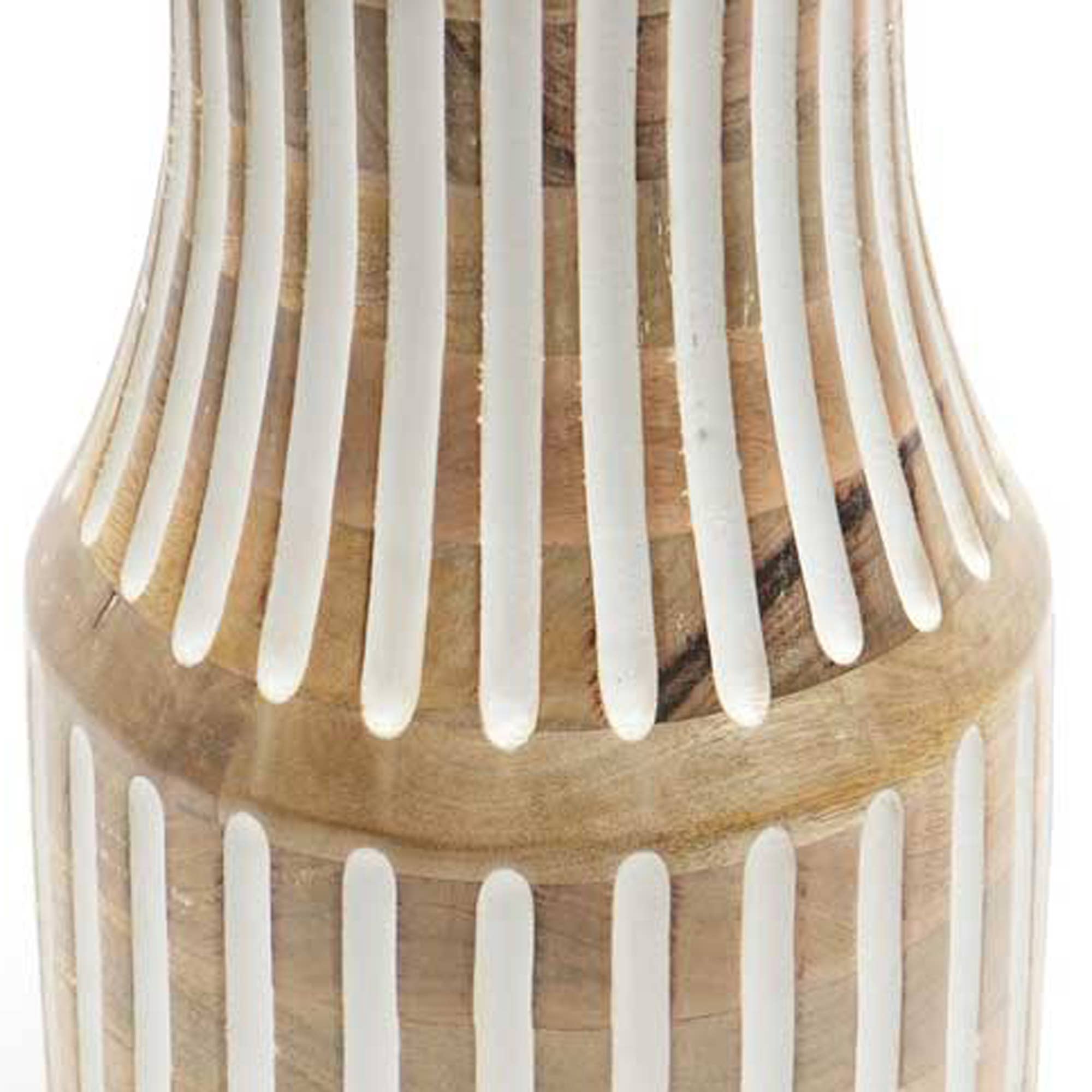 Abeer Wooden Table Vase - Tuesday Morning - Vases