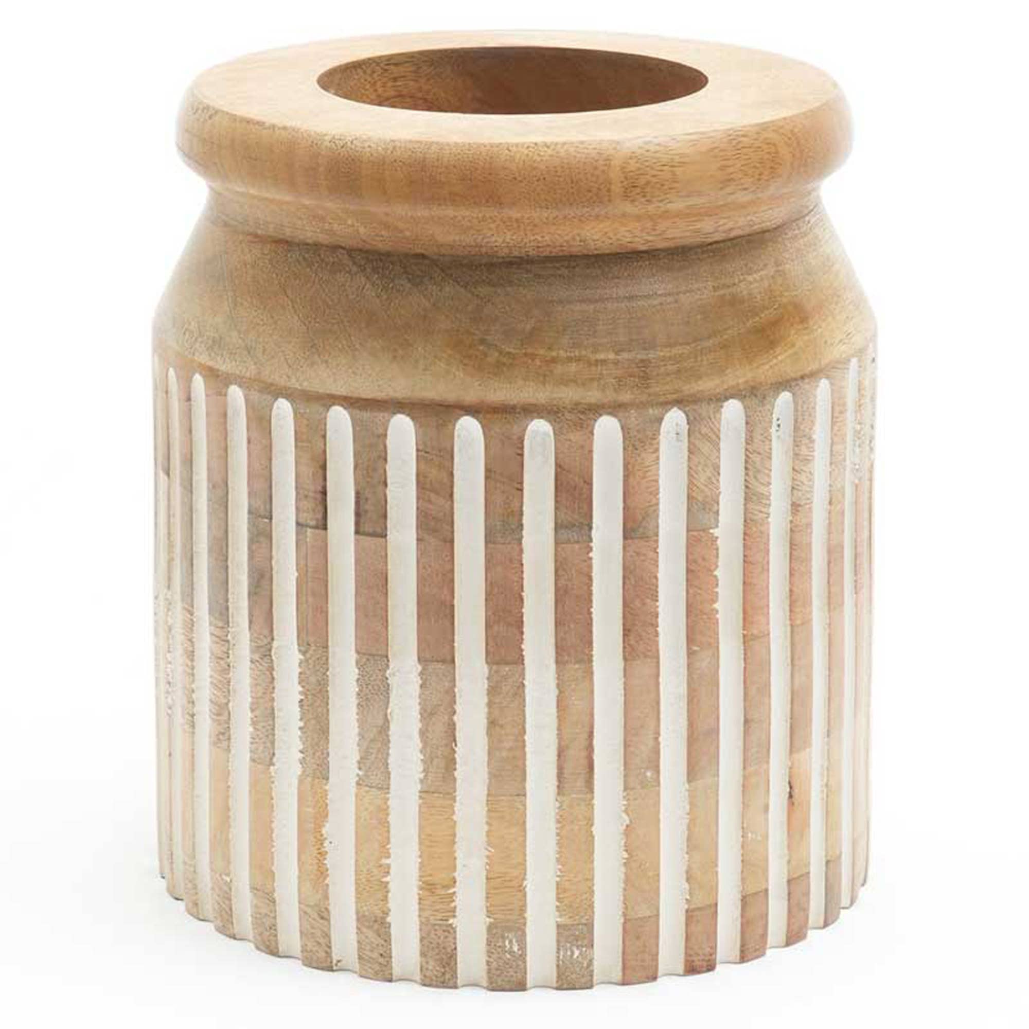 Abis Wooden Table Vase - Tuesday Morning - Vases