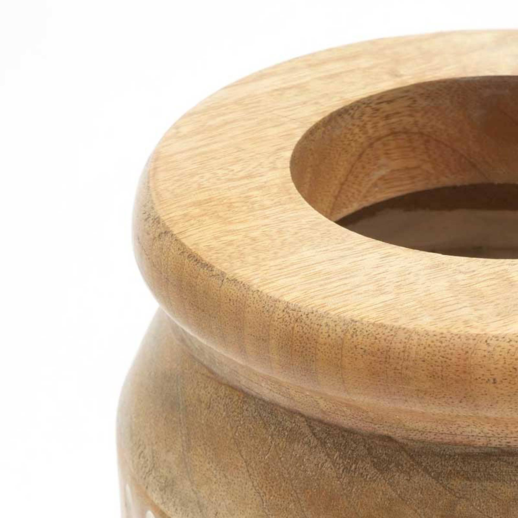 Abis Wooden Table Vase - Tuesday Morning - Vases