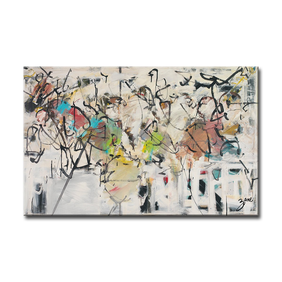 Abstract IX' Wrapped Canvas Wall Art - Tuesday Morning - Wall Art