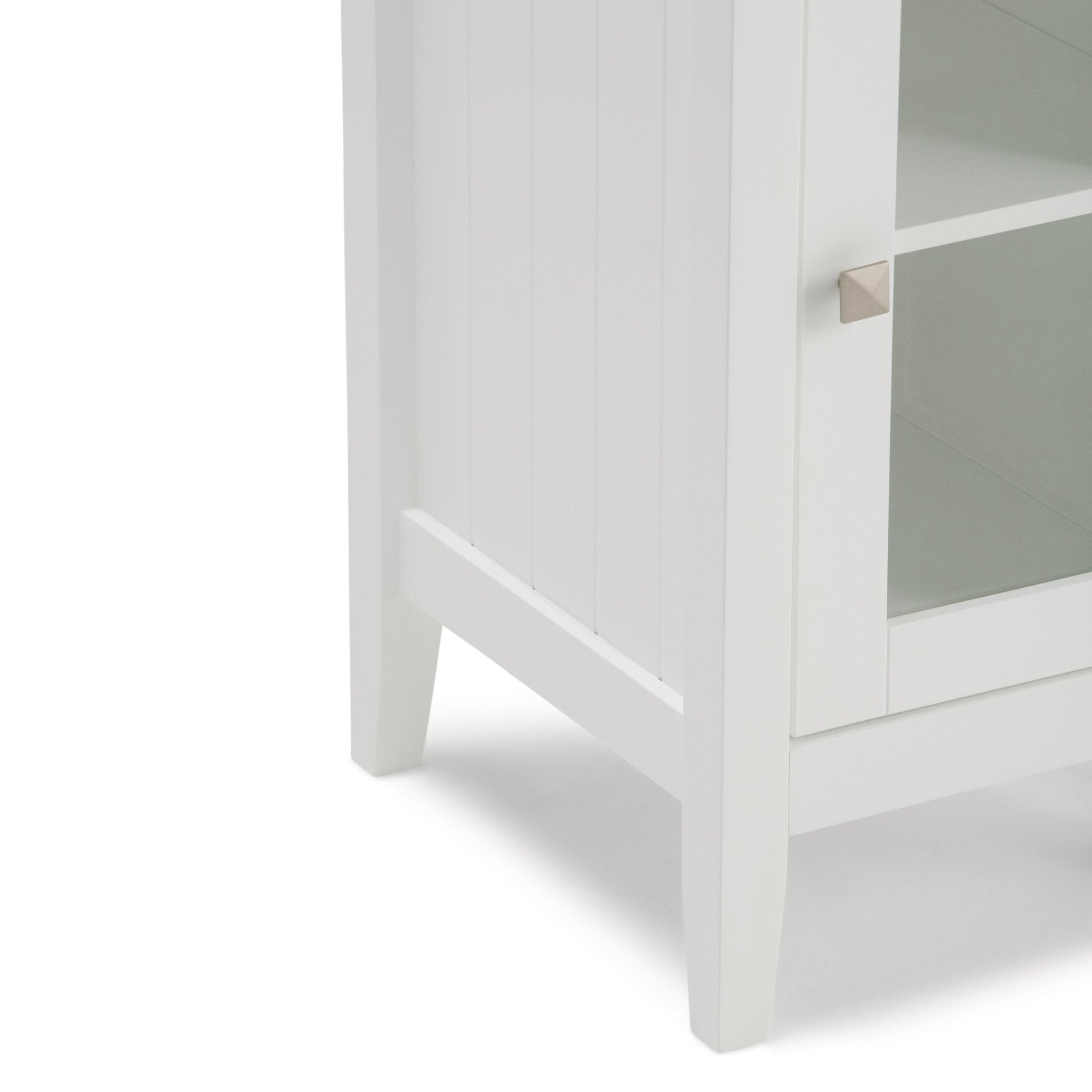 Acadian - Bath Storage Tower - Pure White - Tuesday Morning - Bathroom Cabinets & Storage