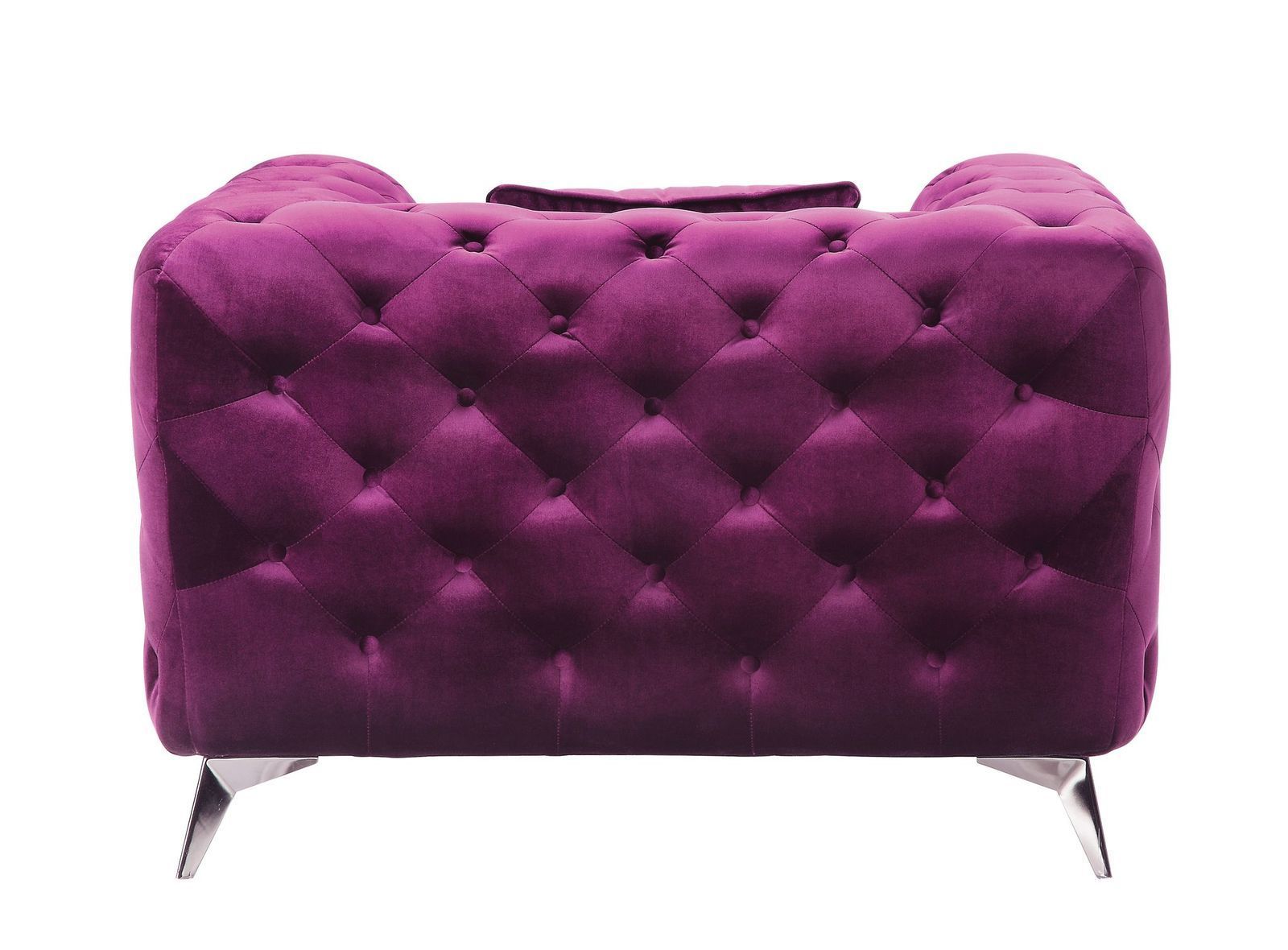 ACME Atronia Chair, Purple Fabric 54907 - Tuesday Morning - Sofas & Sectionals