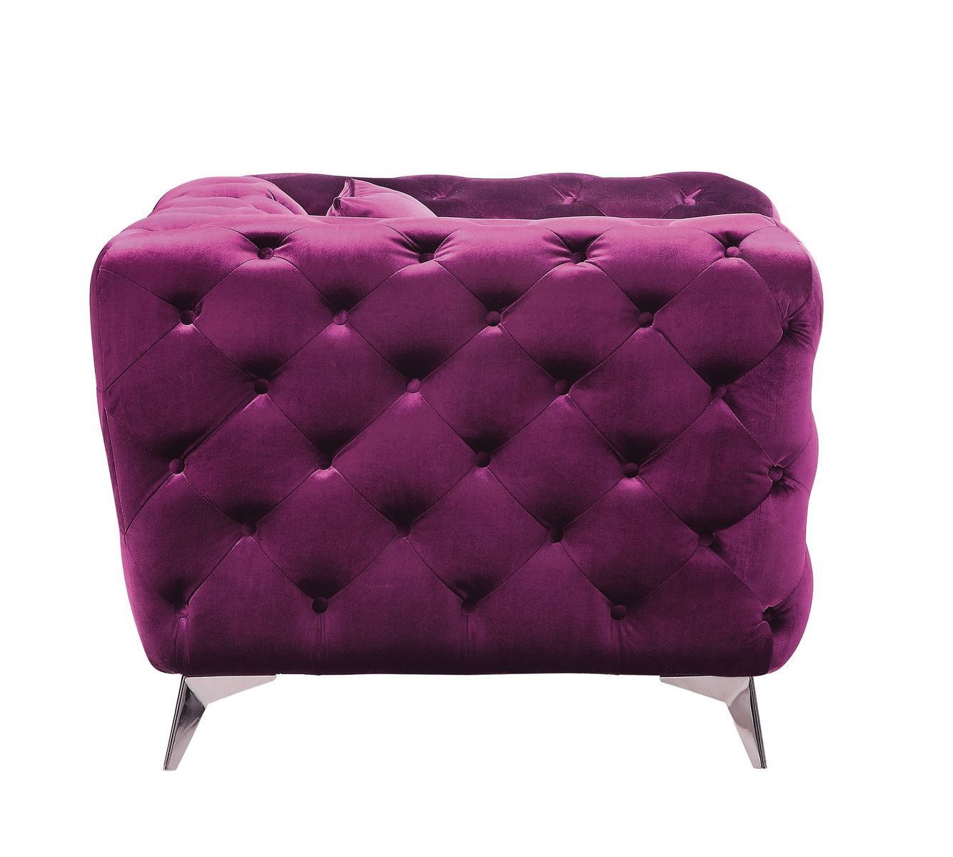 ACME Atronia Sofa, Purple Fabric 54905 - Tuesday Morning - Sofas & Sectionals