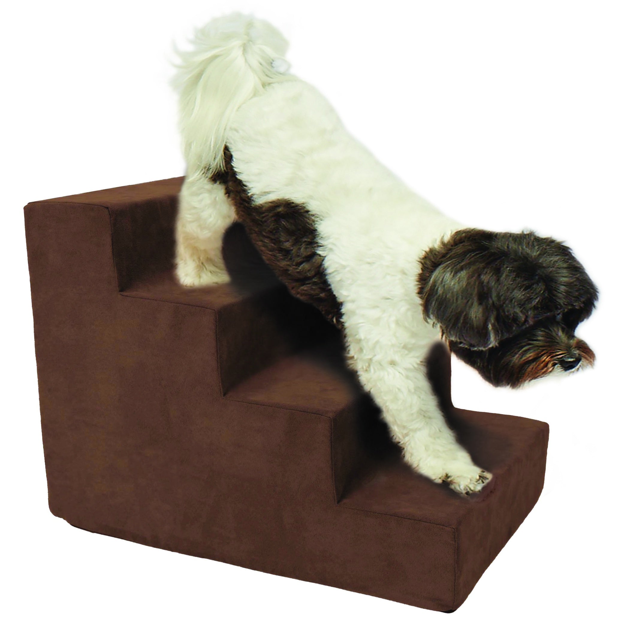 Precious Tails High Density Foam 4 Steps Pet Dog Stairs