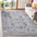 NAAR MARFI Collection Oriental Non-Shedding and Stain Resistant Area Rug