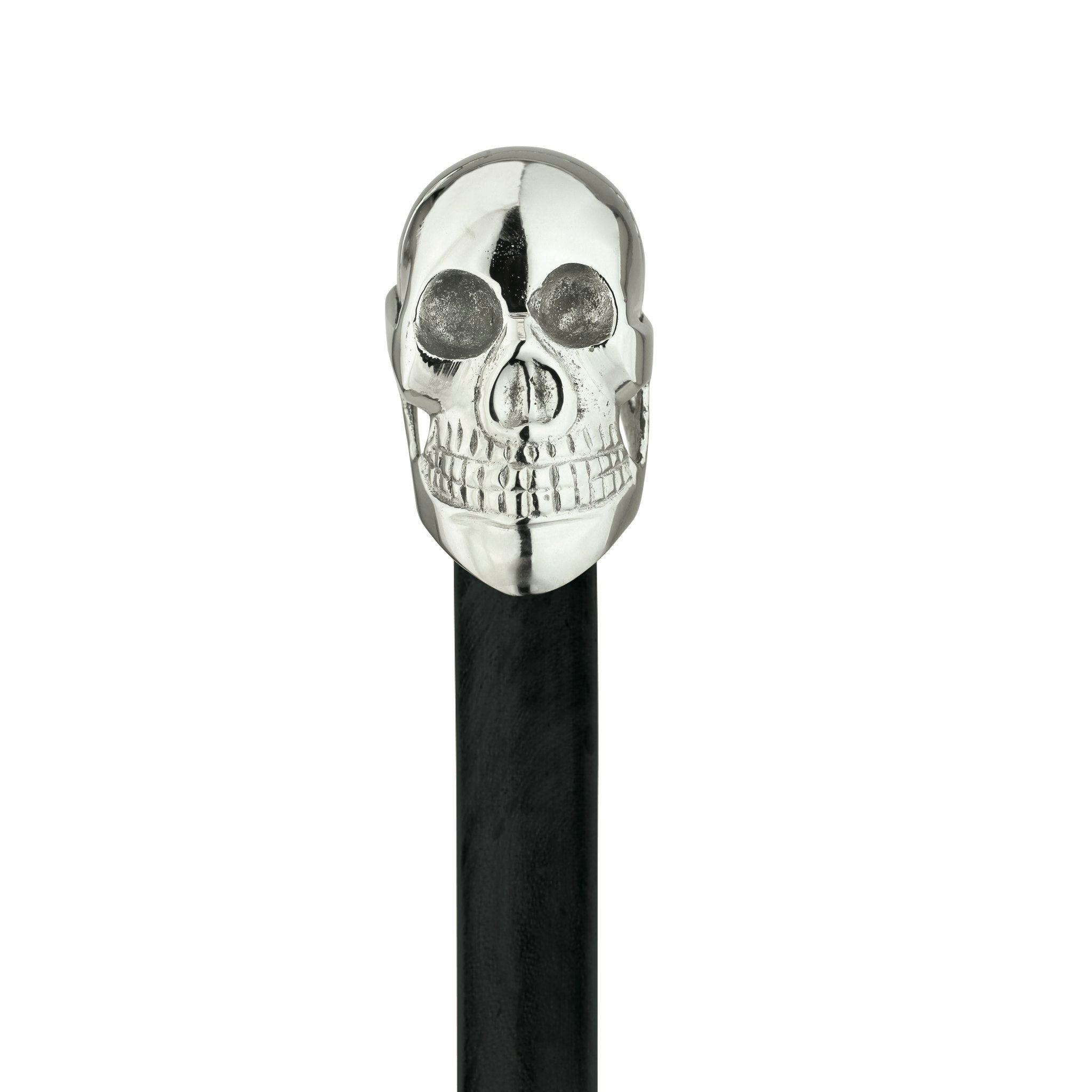 Alas, poor Yorick! Shakespearian Skull Solid Hardwood Walking Stick - Tuesday Morning - Walking Sticks