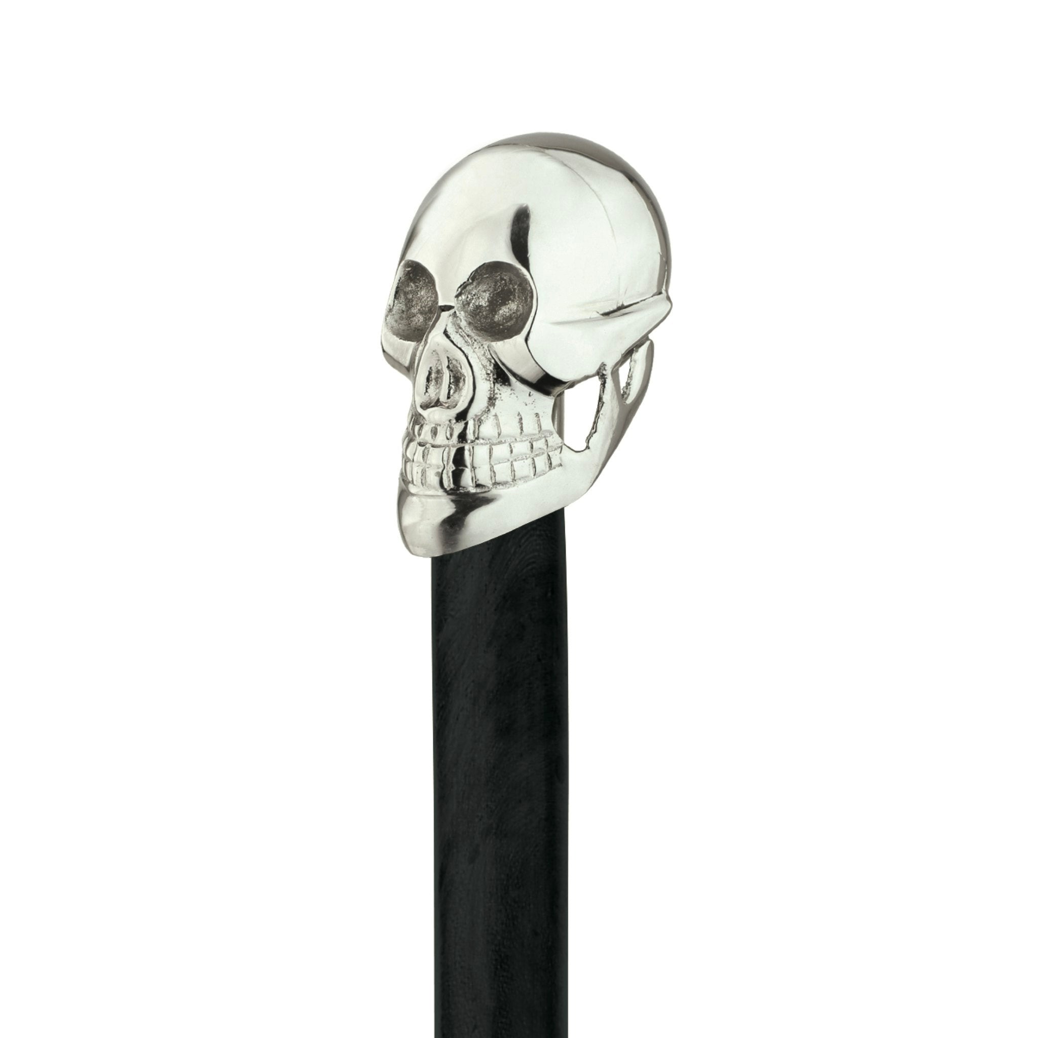 Alas, poor Yorick! Shakespearian Skull Solid Hardwood Walking Stick - Tuesday Morning - Walking Sticks