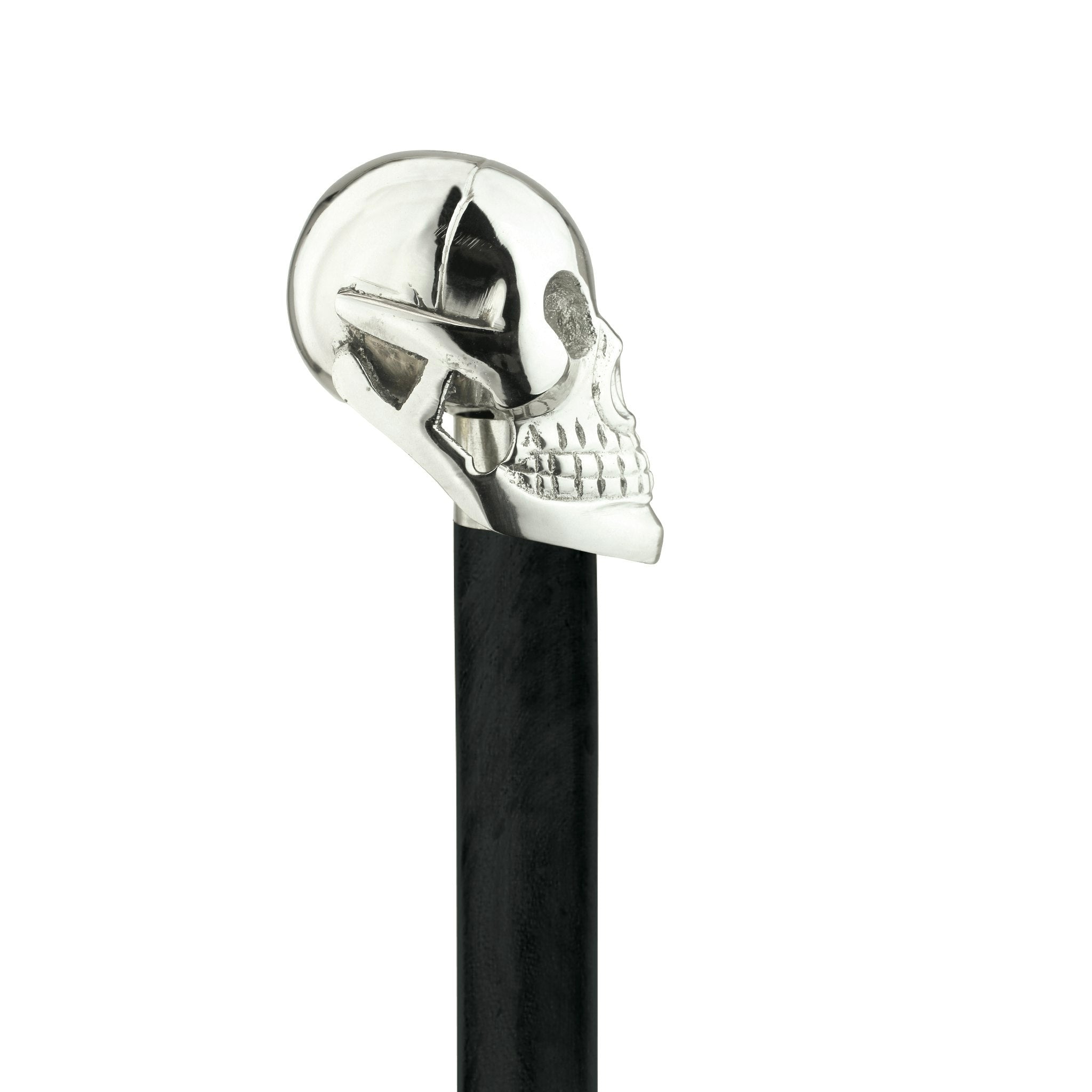 Alas, poor Yorick! Shakespearian Skull Solid Hardwood Walking Stick - Tuesday Morning - Walking Sticks