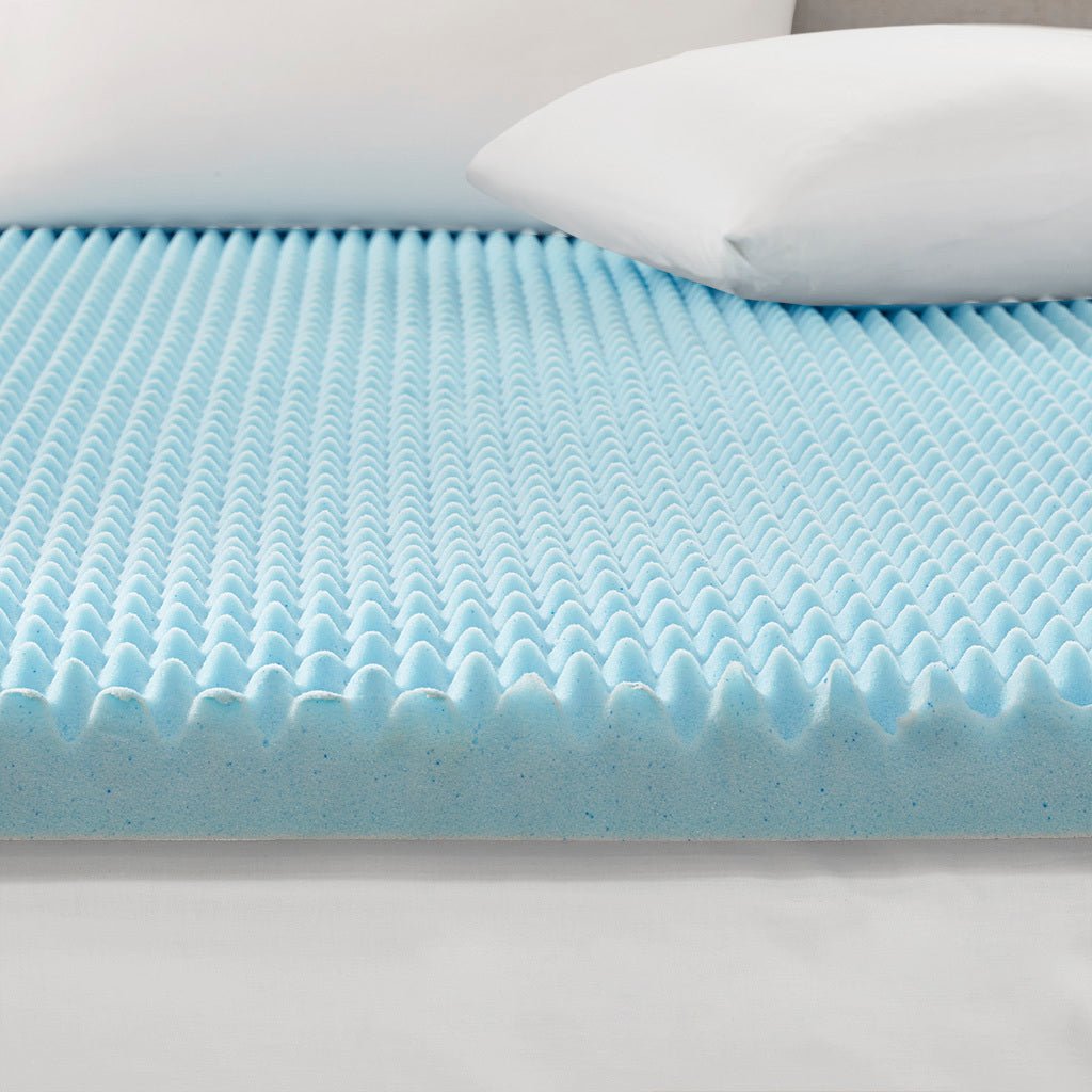 All Season Reversible Hypoallergenic Cooling Mattress Topper - Tuesday Morning - Mattress Toppers