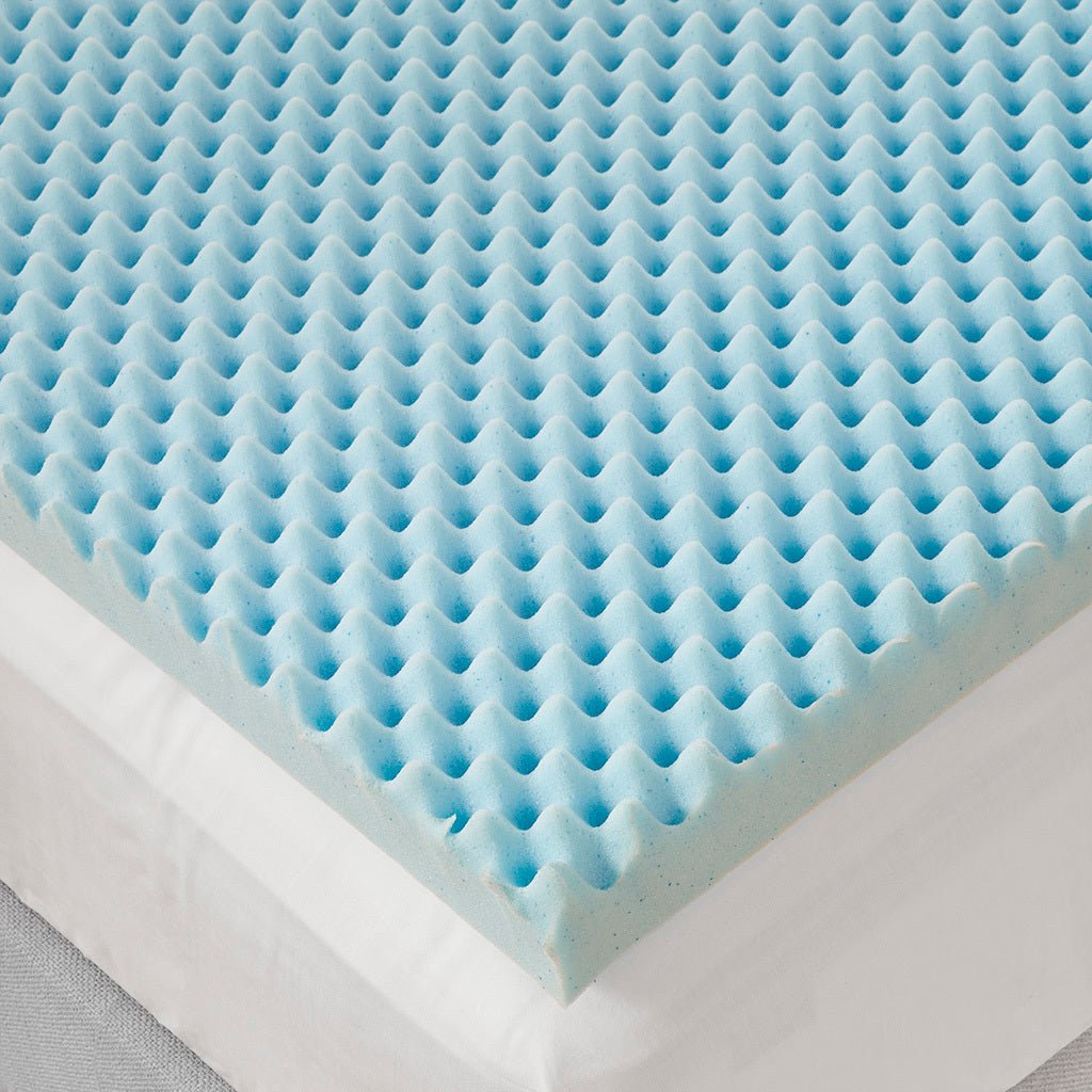 All Season Reversible Hypoallergenic Cooling Mattress Topper - Tuesday Morning - Mattress Toppers