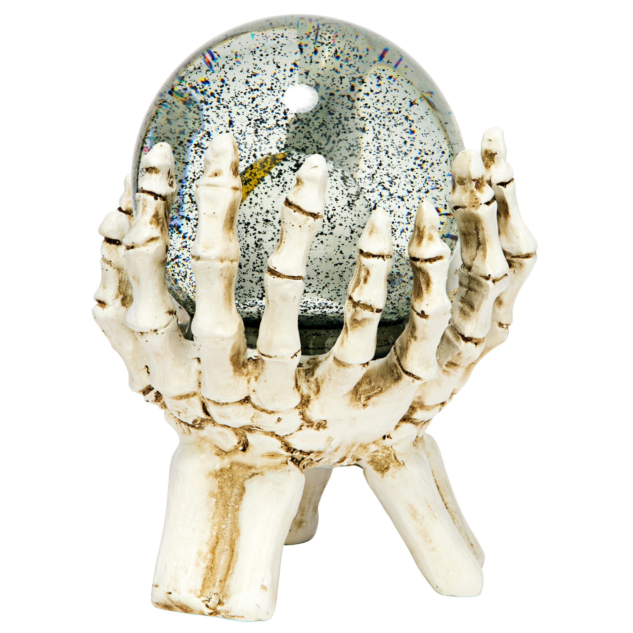 All - Seeing Eye of the Skeleton Water Globe Statue - Tuesday Morning - Decorative Objects