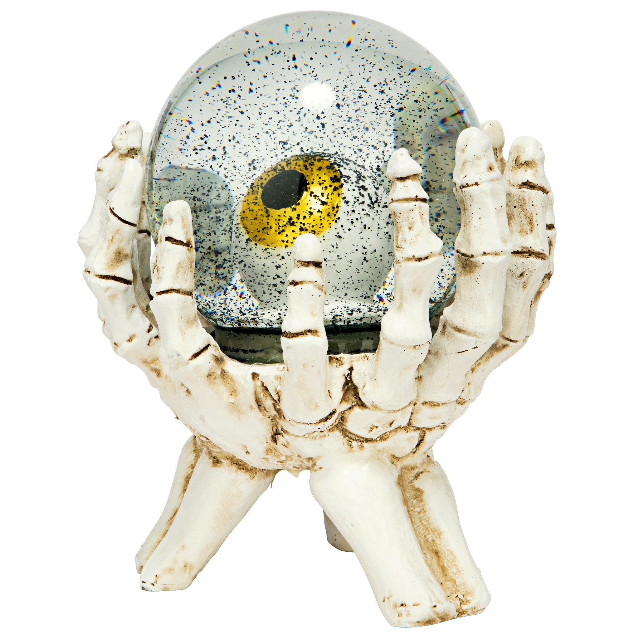 All - Seeing Eye of the Skeleton Water Globe Statue - Tuesday Morning - Decorative Objects