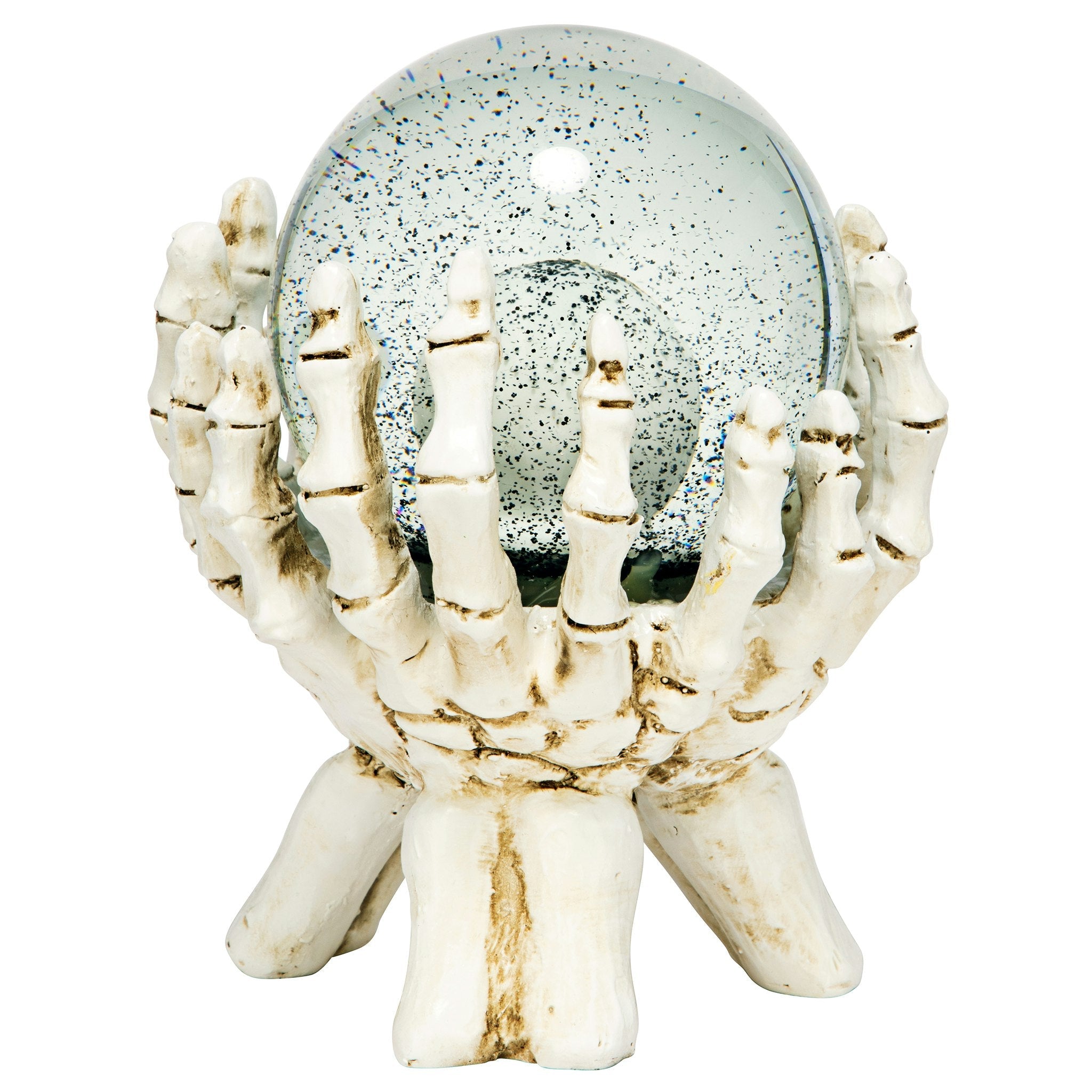 All - Seeing Eye of the Skeleton Water Globe Statue - Tuesday Morning - Decorative Objects