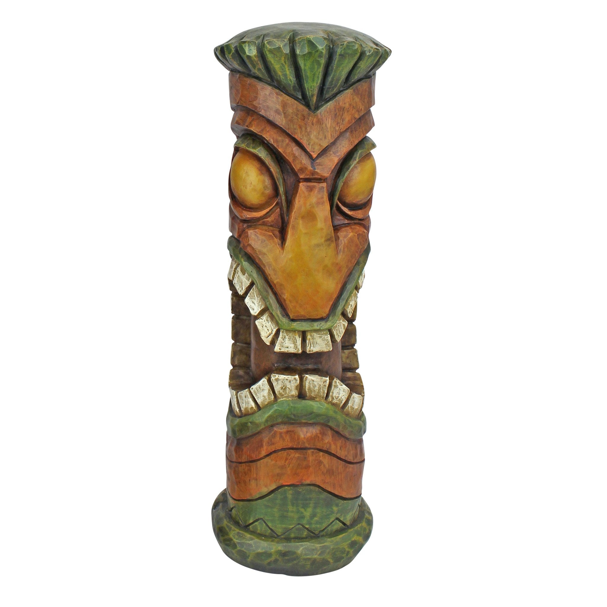 Aloha Hawaii Tiki Sculpture: Moai Haku Hana - Tuesday Morning - Statues & Sculptures