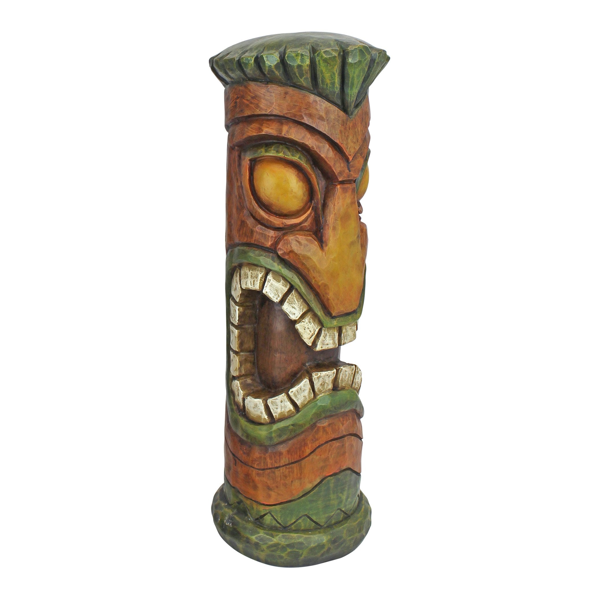 Aloha Hawaii Tiki Sculpture: Moai Haku Hana - Tuesday Morning - Statues & Sculptures