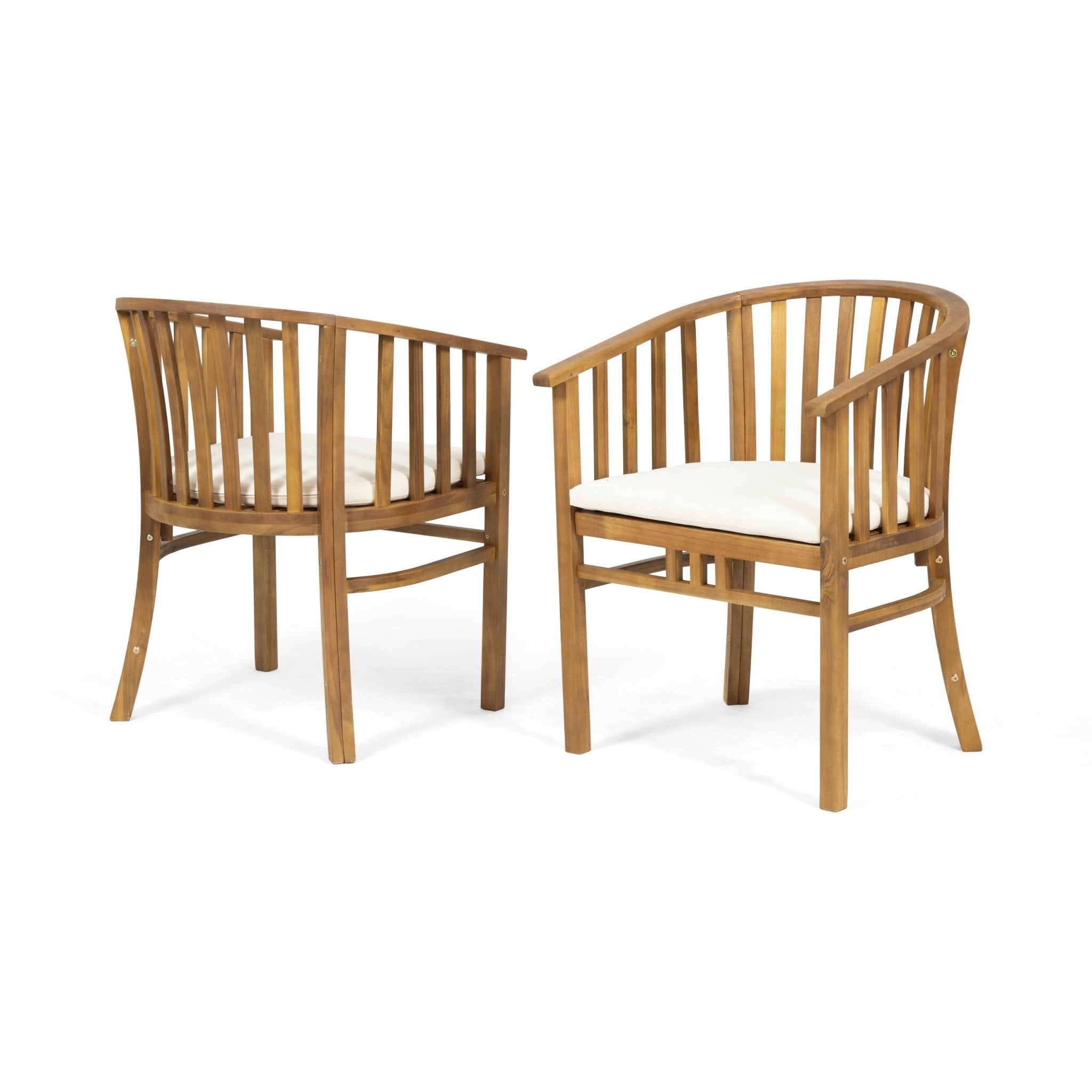 ALONDRA DINING CHAIR, TEAK - Tuesday Morning - Chairs