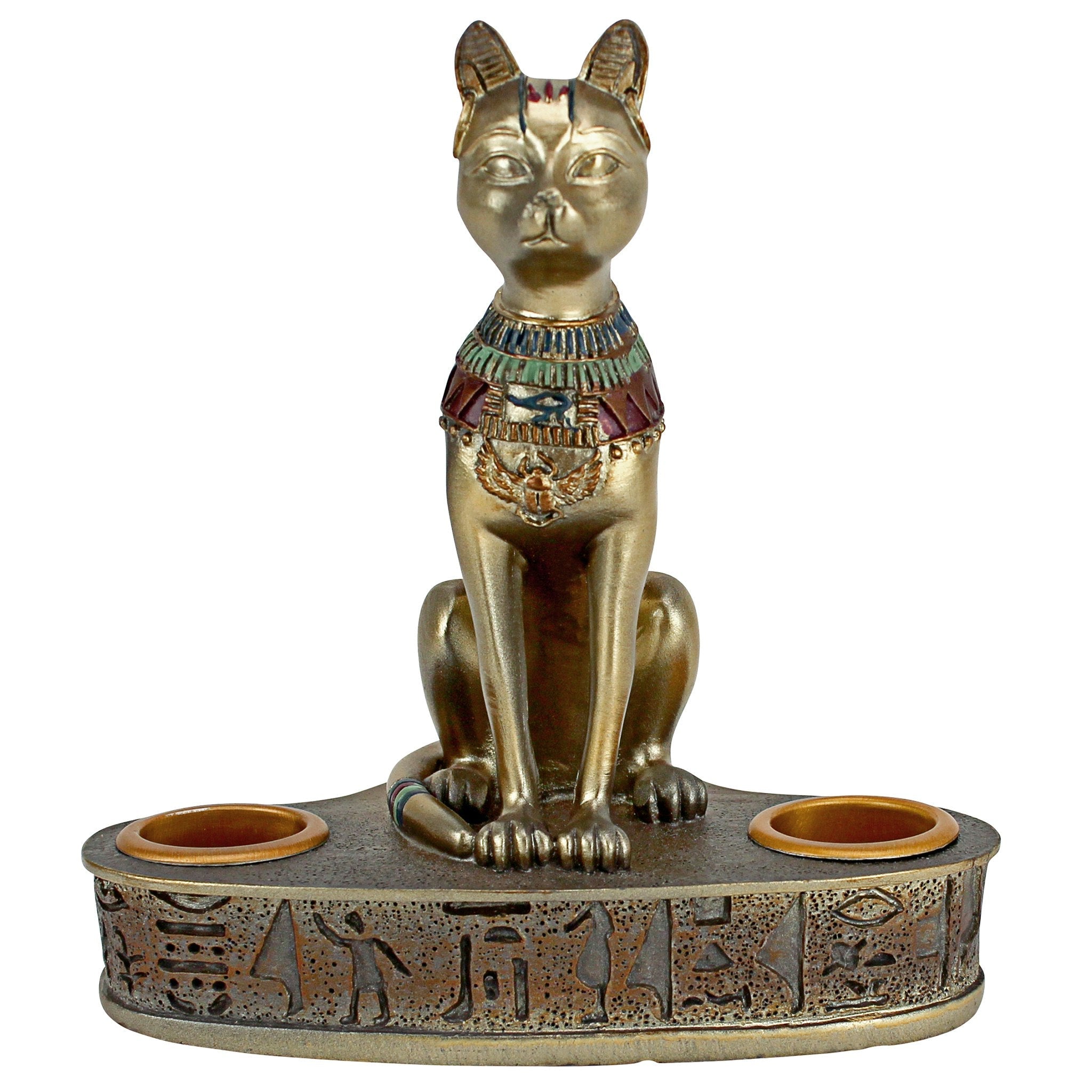 Altar of the Goddess Bastet Candleholder - Individual - Tuesday Morning - Candle Holders