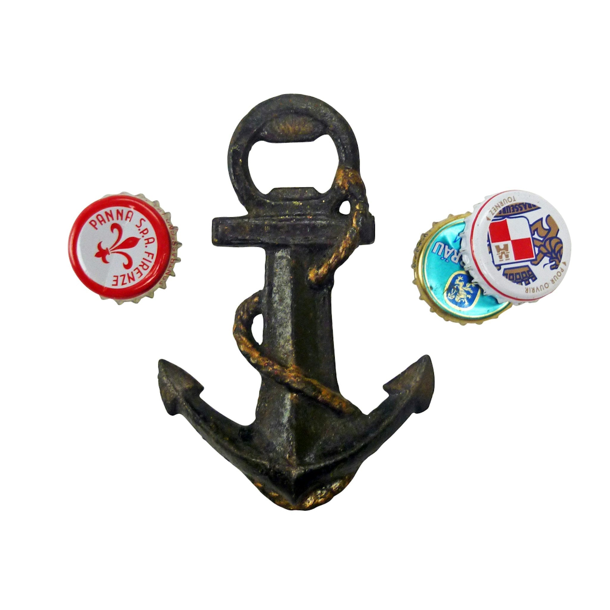 Anchors Aweigh Cast Iron Bottle Opener - Tuesday Morning - Kitchen Tools