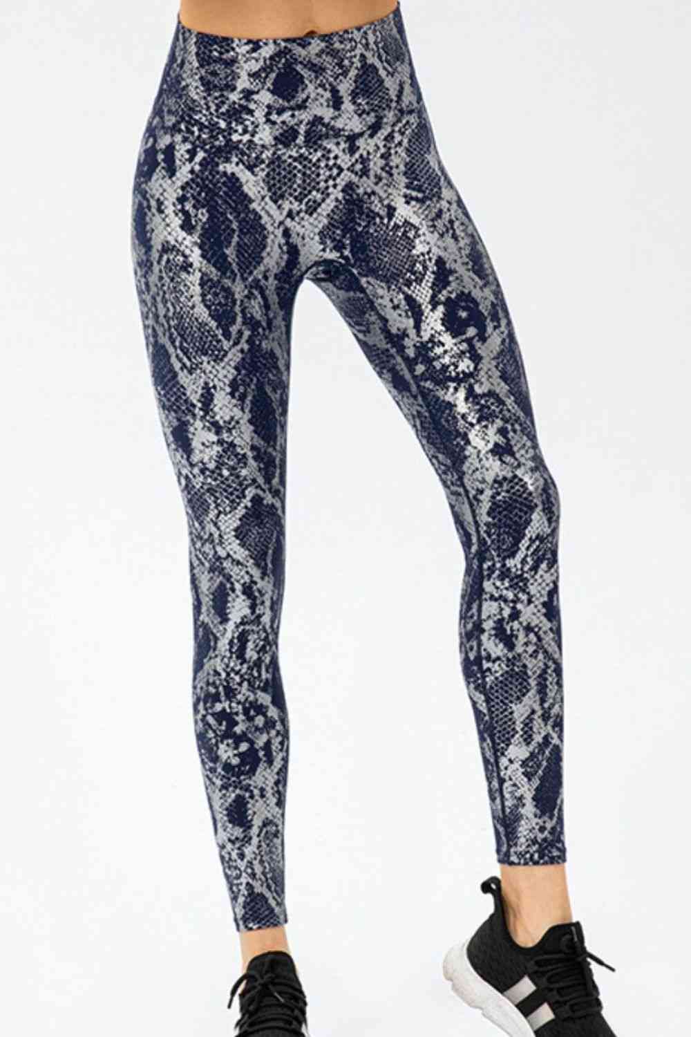 Animal Print Active Pants - Tuesday Morning - Pants