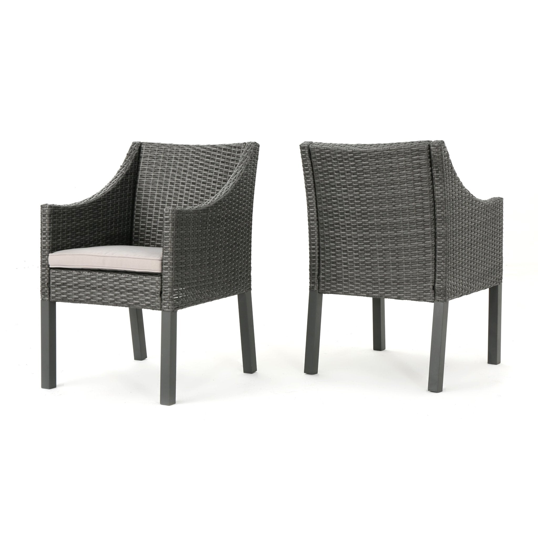 ANTIBES DINING CHAIR - GREY - Tuesday Morning - Chairs