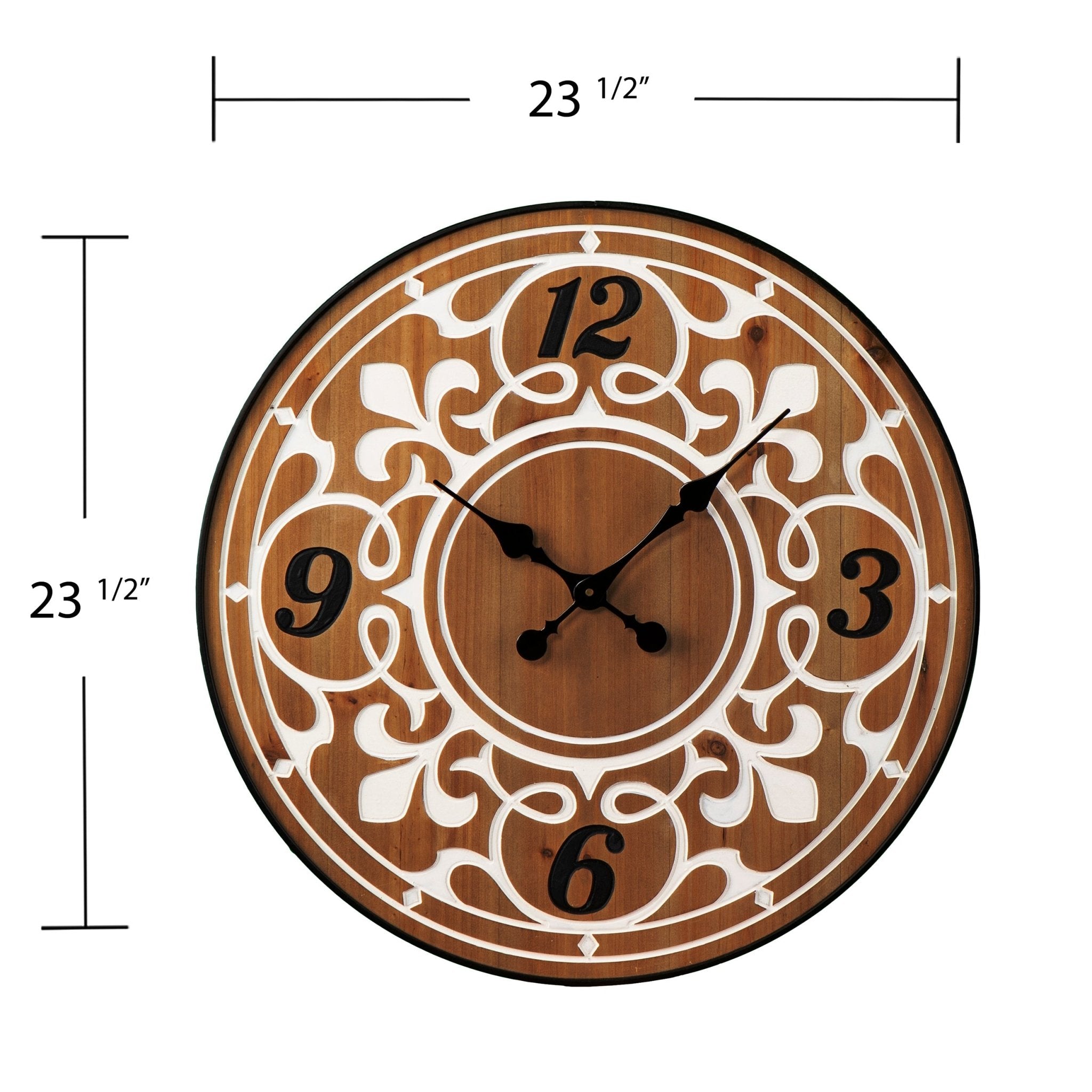 Aprille Round Wall Clock - Tuesday Morning - Clocks