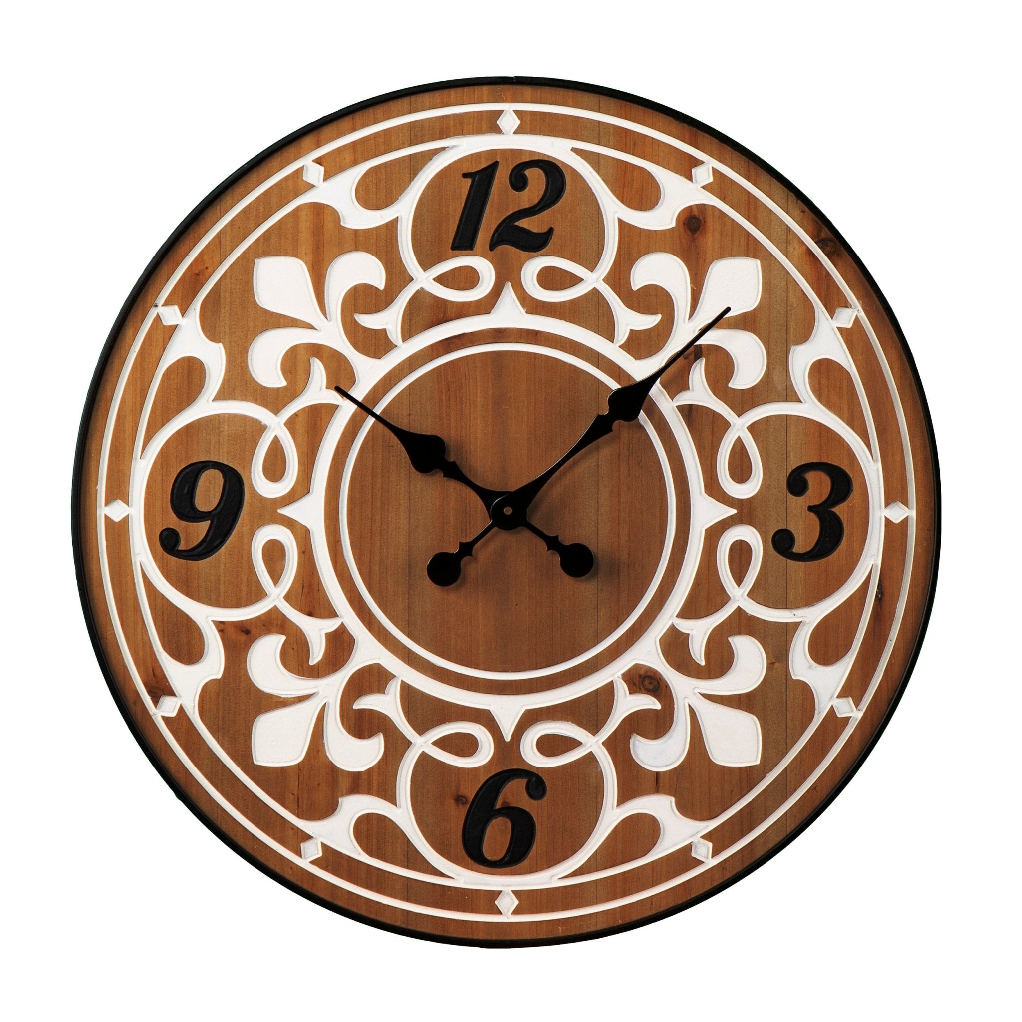 Aprille Round Wall Clock - Tuesday Morning - Clocks