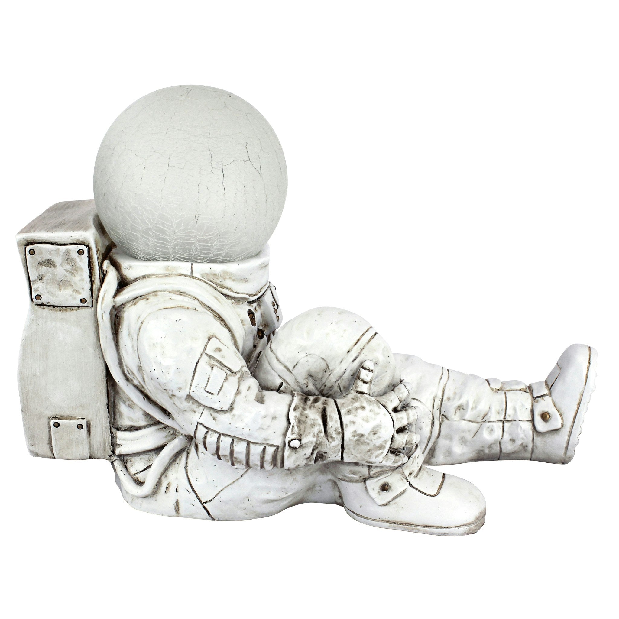 Astronaut at Ease Lighted Sculpture - Tuesday Morning - Table & Desk Lamps