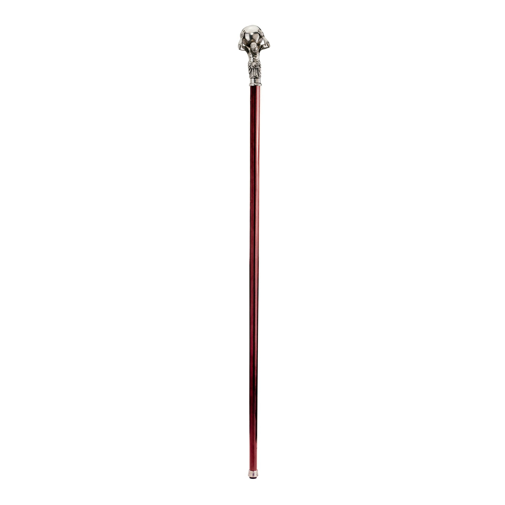 Atlas Pewter Walking Stick - Tuesday Morning - Walking Sticks