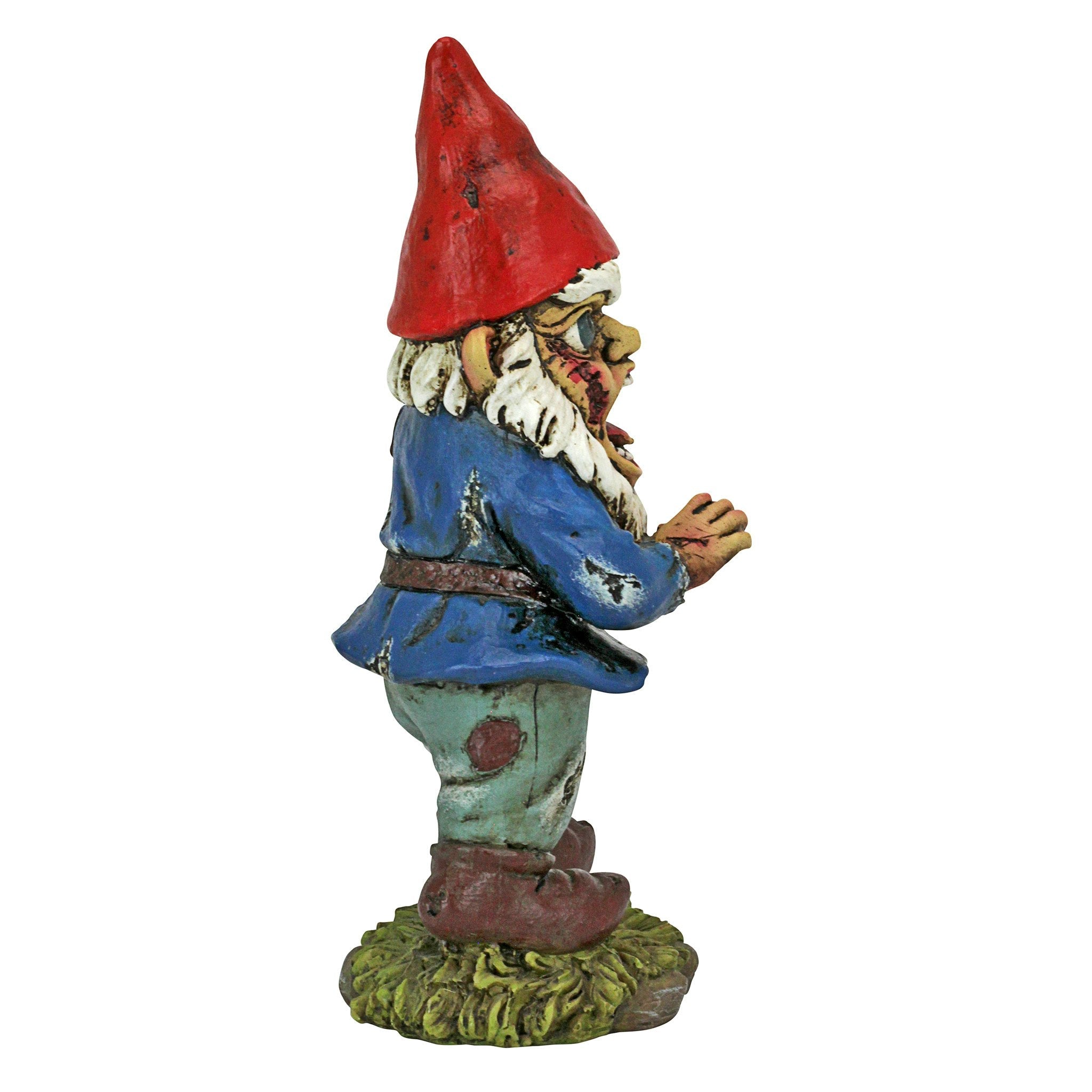 Attack of the Dead Walking Zombie Apocalypse Garden Gnome Statue - Tuesday Morning - Garden Decor