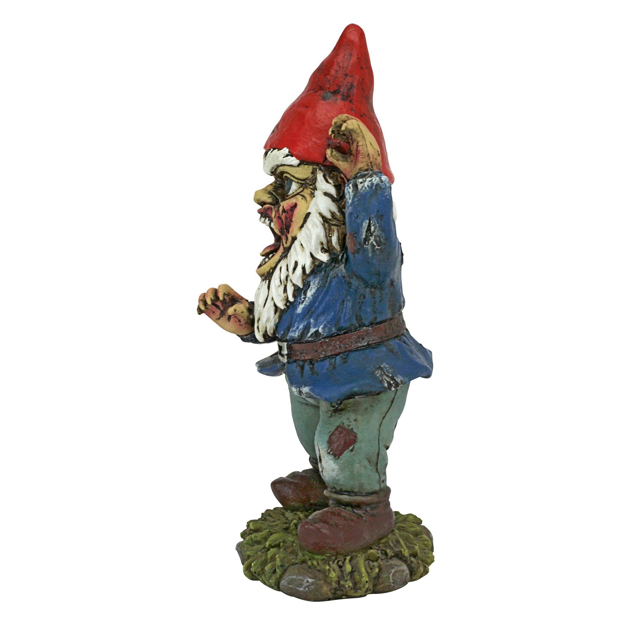 Attack of the Dead Walking Zombie Apocalypse Garden Gnome Statue - Tuesday Morning - Garden Decor